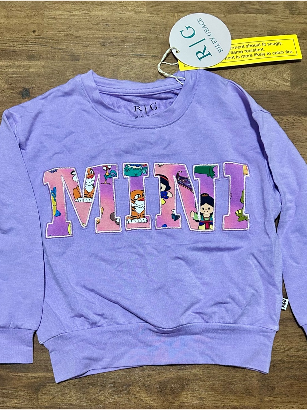 Bamboo French Terry MINI Little People Sweatshirt